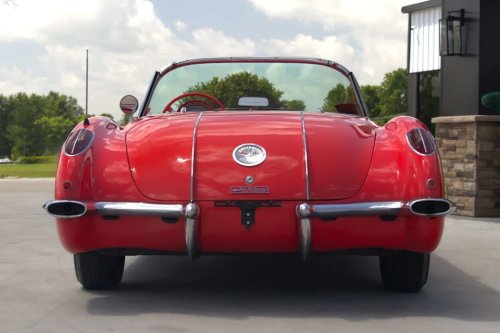 Here's Your Chance to Buy George Strait's Signet Red 1958 Corvette