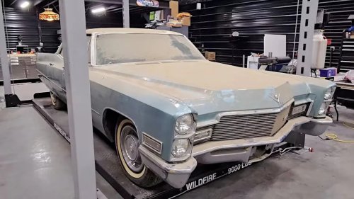 Low-Mileage 1968 Cadillac DeVille Is Brought Back To Life After Spending 14 Years In A Barn