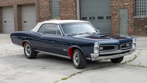 1966 Pontiac GTO Convertible for Sale with 11,000 Miles