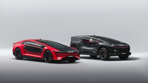 Saudi Arabia's First Car Company Launches With Wild-Looking 'Exobot' EVs