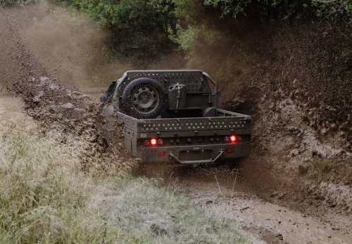 Land Rover Finally Built a Defender Pickup, But Not for You