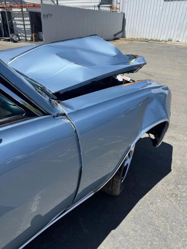This Wrecked Chevelle SS Restomod Still Wants $33K on eBay
