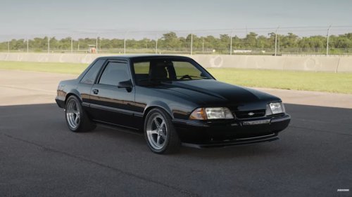 Fox Body Ford Mustang Restomod With Coyote V8 Packs A Serious Punch
