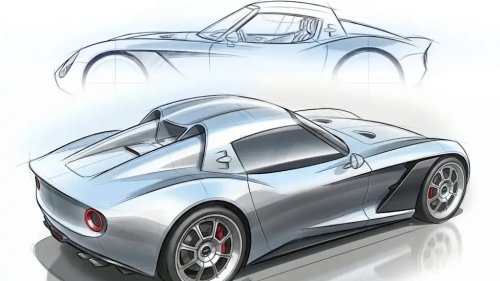 Ferrari, Ford, This Italian Sports Car Blends Classic Ferrari Style With An All-American Ford V8