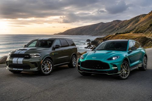Dodge, Dodge Durango, Dodge Durango SRT Hellcat, Aston Martin, Dodge Durango SRT Hellcat vs Aston Martin DBX-S: Over 1,400-Horsepower of Family-Hauling Anger