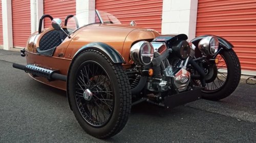 Morgan, You Don't Need Anyone In Your Life Who Says You Don't Need This Orange Morgan 3-Wheeler