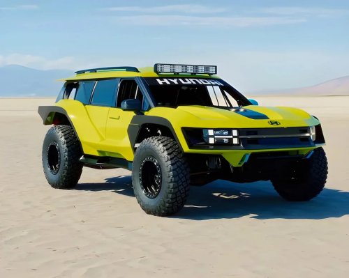 Hyundai, SUV, Hyundai’s Family SUV Shows Unexpectedly Badass Prerunner Potential