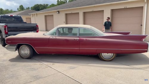 Grandpa's Dream Cadillac Gets Cleaned For The First Time In 30 Years