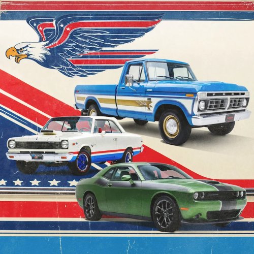 These Patriotic Special Edition Cars Bleed Red, White, and Blue
