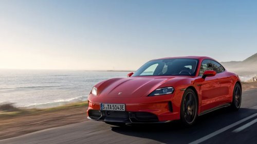 Porsche, Porsche Taycan, Fake? Who Cares? The 2027 Porsche Taycan Offers Virtual Shifting Plus a Native NACS Charging Port