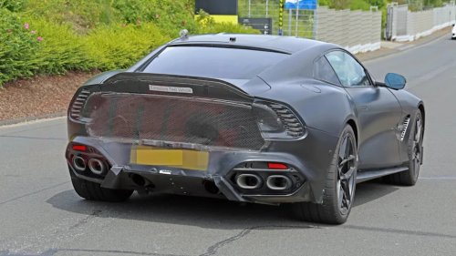 2027 Aston Martin Vanquish S Gets Way Too Many Exhaust Tips