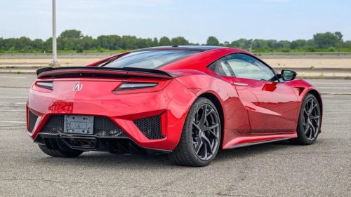 Acura, NSX, A 1,200-Mile Acura NSX Just Sold For Nearly $90k Less Than It Cost New