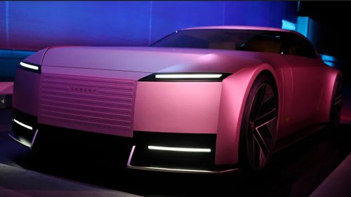 From 'woke' ridicule to real car - new electric Jaguar unveiled