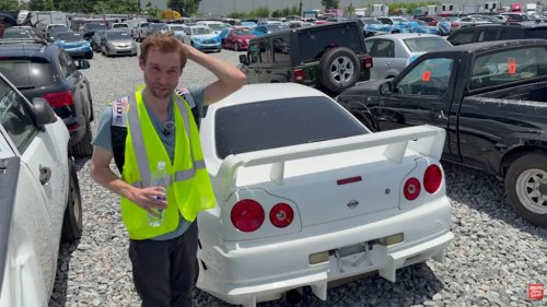 Nissan, Nissan Skyline, Man Discovered Nissan Skyline R34 Sitting In Orlando Junkyard