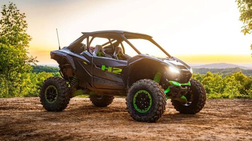 Kawasaki Unveils 2-Seater Teryx H2 UTV. It's Still Supercharged Insanity