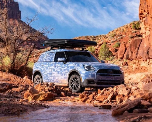 MINI, Mini Rolls Out a More Adventurous Countryman with a Tent-Topped, All-Road Test Mule