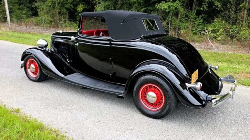 1934 Ford Cabriolet Street Rod Heads to the Block at Swafford Auction Group