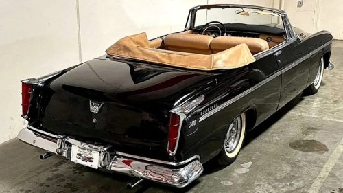 Chrysler, This 1955 Chrysler 300 Convertible Never Officially Existed... Yet Here It Is For Sale
