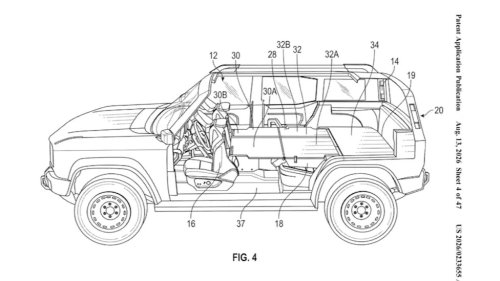 Ford Patent Drawings Show Some Interesting Bronco Features