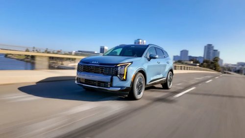 View Exterior Photos of the 2026 Kia Sportage Hybrid SX-Prestige