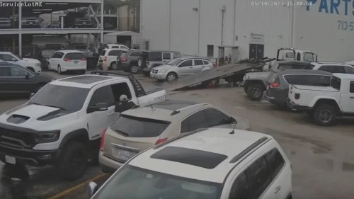 RAM, A Ram TRX Was Stolen From a Houston Dealership in the Middle of the Day — On Camera
