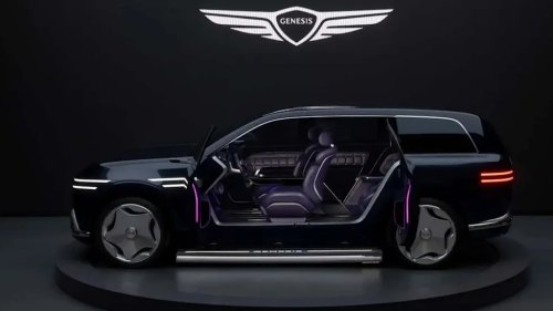 Genesis, SUV, Genesis' New Flagship SUV Will Get Rolls-Royce-Style Doors