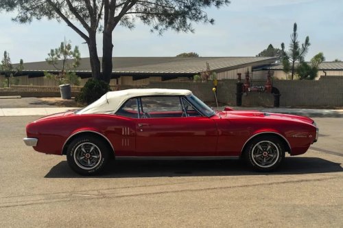 1967 Pontiac Firebird Convertible for Sale With 2,100 Miles Shown