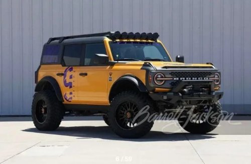 Ford, Ford Bronco, Joe Burrow's One-Off Ford Bronco Heads to Barrett-Jackson With Every Dollar Going to Charity
