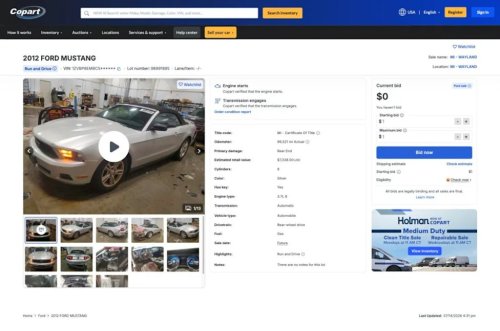 10 Wrecked Ford Mustangs Are Sitting on Copart Right Now, Just Waiting for Someone Brave Enough to Rebuild Them