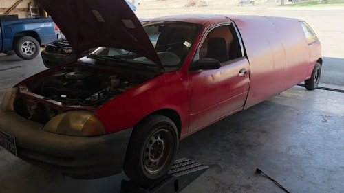 Strange Stretch Limo Is Full of Dust, Carpet, and a Dead Mouse After Rescue