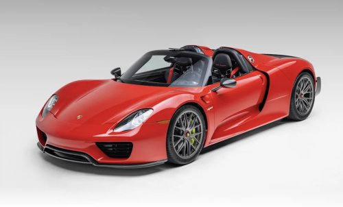 This 2015 Porsche 918 Spyder Weissach Is For Sale on Mecum at Monterey 2026