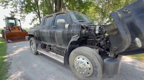 Man Discovers The Weirdest Square Body-Looking Barn Find — What Is This Thing?