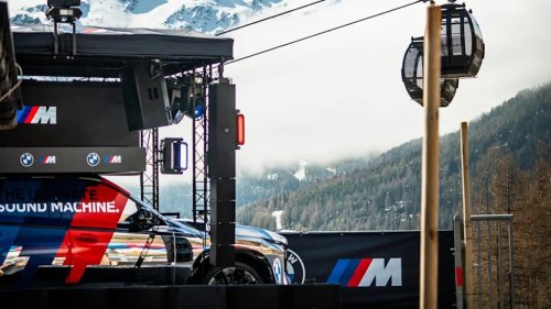 BMW Found a Way to Make the XM Label Even Weirder By Turning It Into A DJ Booth