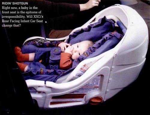 13 unbelievable child car seats from the past century