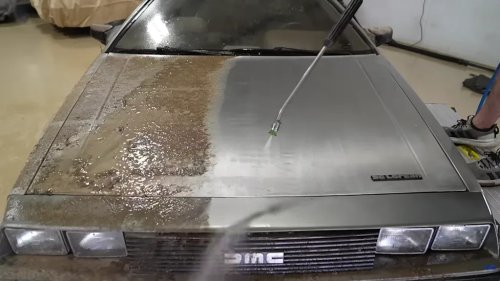 Family’s Abandoned DeLorean Gets Cleaned For The First Time In 25 Years