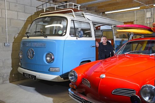 Classic VWs and vintage surfboards are holiday heaven