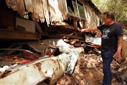 Watch YouTuber Jack Up a Rotting Barn to Save a Legendary Z11 Camaro