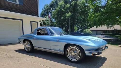 Chevrolet, Chevrolet Corvette, 1963 Chevrolet Corvette Split Window Coupe In Silver Blue Listed For Sale at $169,500: Strong Buy or Overpriced?