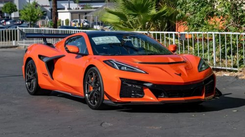 2027 Corvette ZR1X Sells For $402K — Nearly $112K Over Sticker