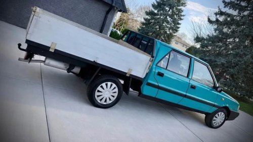 At $13,500, Are You Bonkers Enough To Buy This 1997 FSO Polonez Roy Pickup?