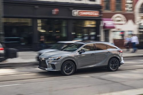 See Exterior Pics of the 2026 Lexus RX350h F Sport