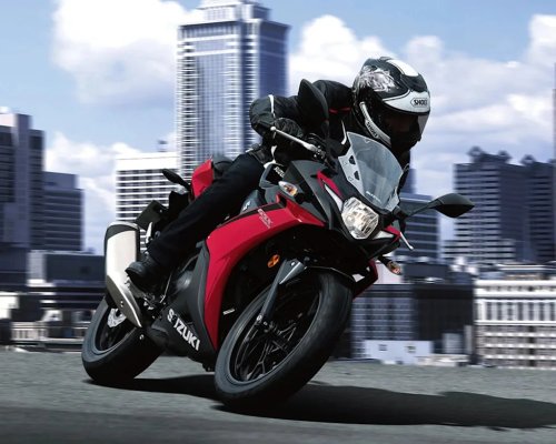 Suzuki, Suzuki Is Priming Its Small, Affordable Street Moto for Some Big-Bike Gains