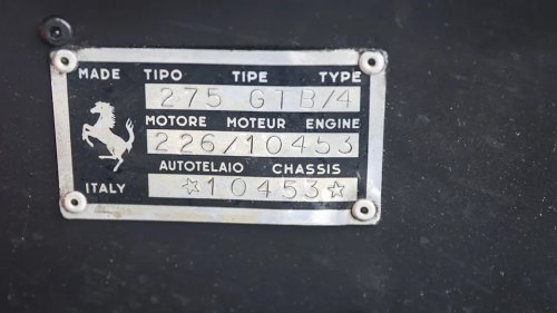 Ferrari, An Ex-Steve McQueen 1967 Ferrari 275 GTB/4 S N.A.R.T. Spider in Photos