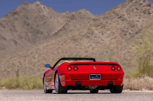 Ferrari, Ferrari F355, Serviced 1996 Ferrari F355 Spider Draws $215,000 Bid in No-Reserve Auction
