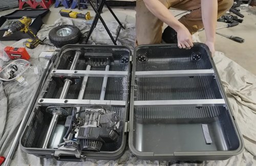 This Guy Actually Rebuilt Mazda’s Insane 1991 Suitcase Car—And Yes, It Drives