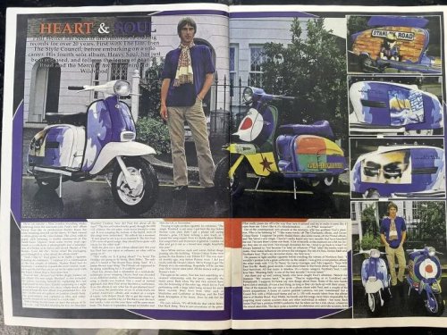 Famous Paul Weller ‘Stanley Road' Lambretta Heads to Auction