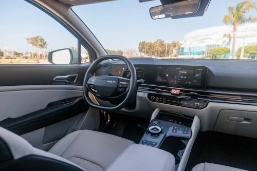 View Interior Photos of the 2026 Kia Sportage Hybrid