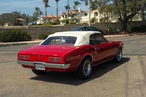 Pontiac, 1967 Pontiac Firebird Convertible for Sale With 2,100 Miles Shown