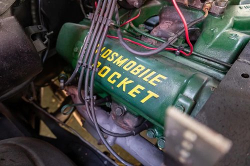 1955 Oldsmobile Starfire 98 Convertible for Sale With 7,900 Miles Shown