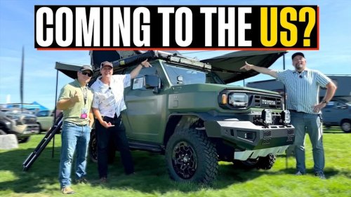 Is Toyota Bringing It's Adorable Tiny Truck to America as a UTV? I Hope So